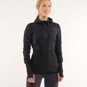 LULULEMON BLACK DANCE STUDIO JACKET FIRST RELEASE SIZE 6